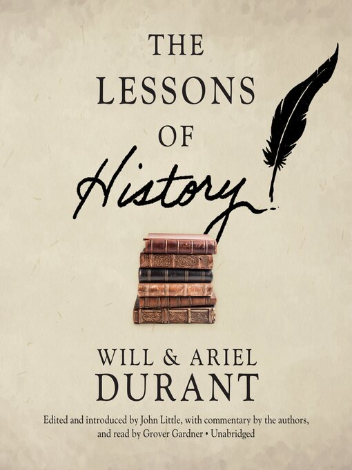Title details for The Lessons of History by Will Durant - Wait list